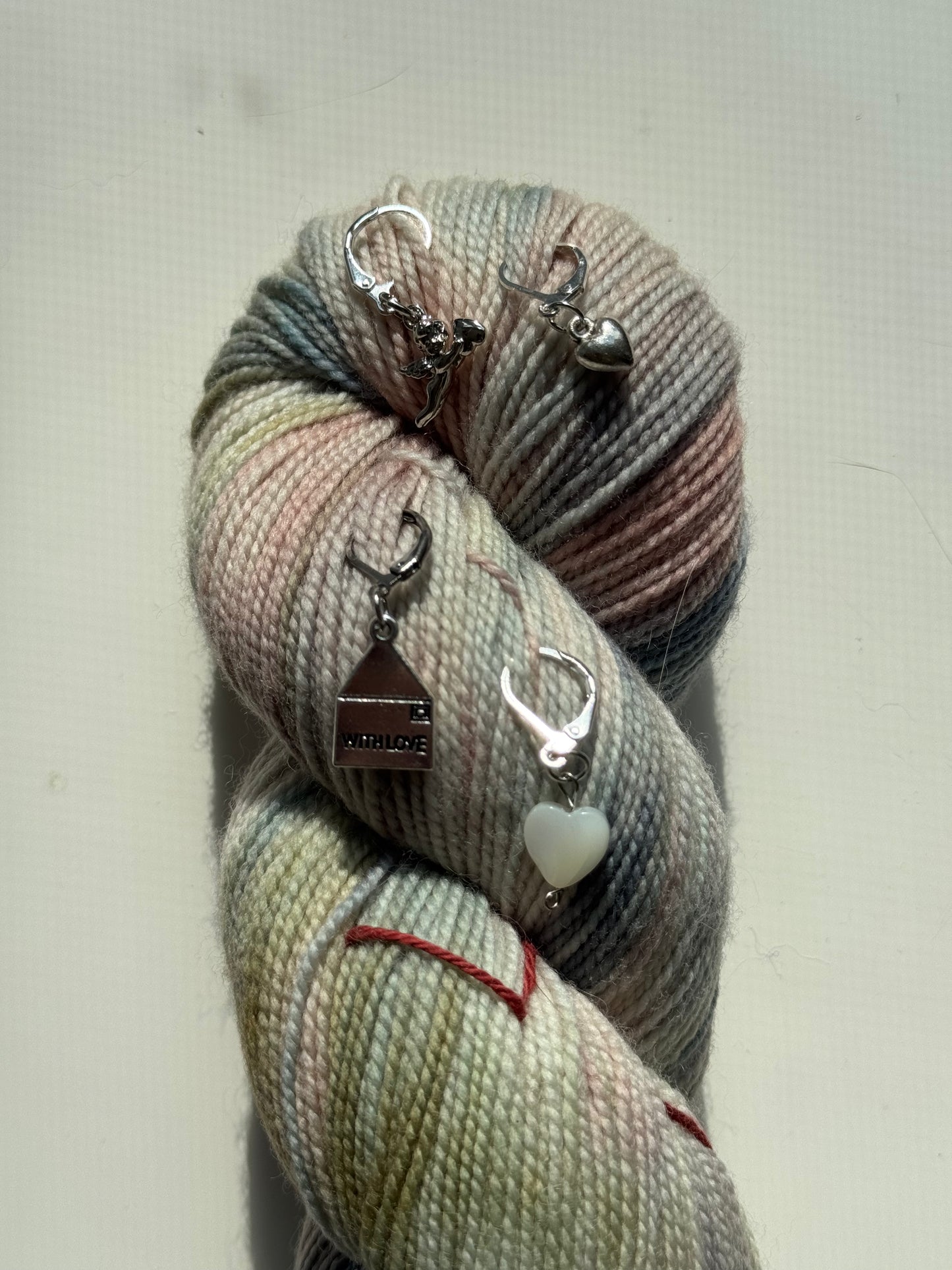 Romance Stitch Markers Set