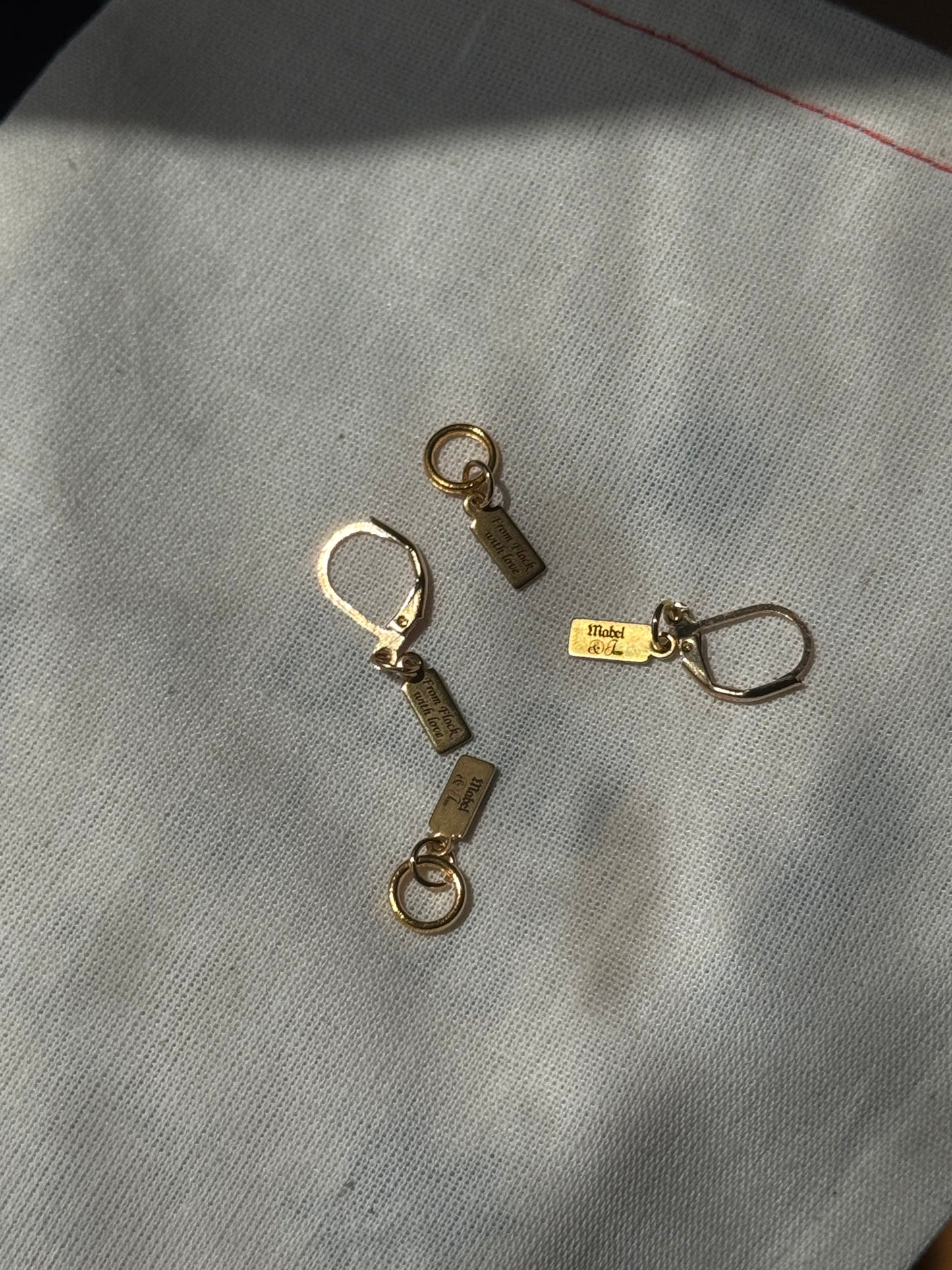 "From Flock With Love" Stitch Marker