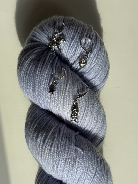 Silver Things Stitch Marker Set