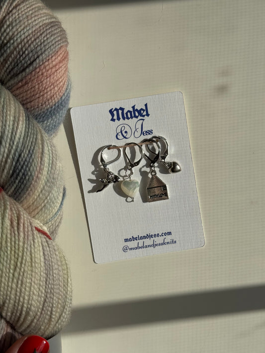 Romance Stitch Markers Set