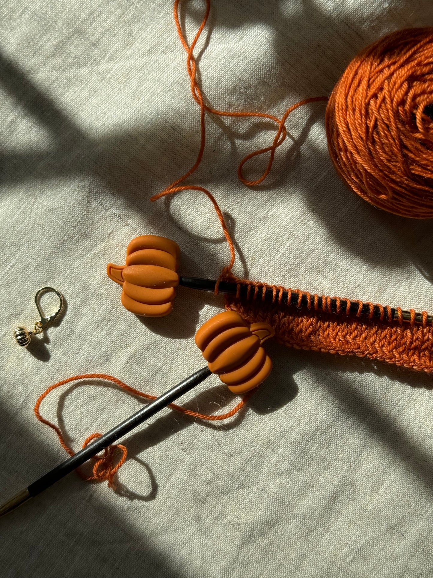Pumpkin Stitch Stoppers